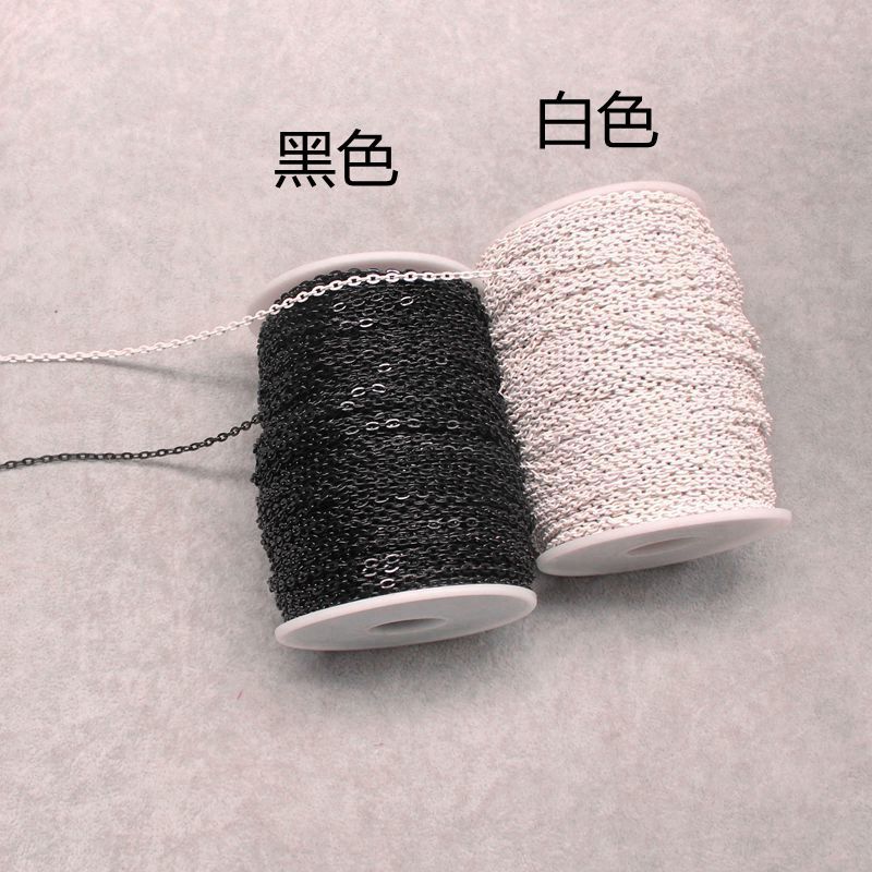 DIY 수제 보석 귀걸이 액세서리 골동품 XIUHE 헤어 액세서리 고대 의상 술 체인 색상 보존 철 파인 체인