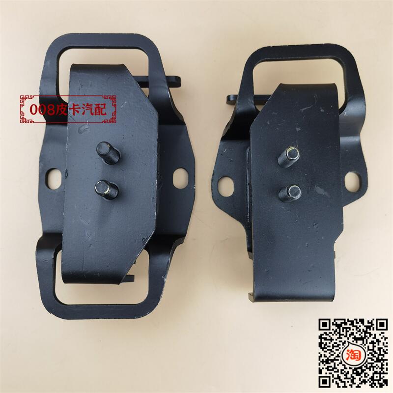 适用于五十铃皮卡4JB1发动机胶垫 福田4JB1发动机支架垫 机爪脚胶