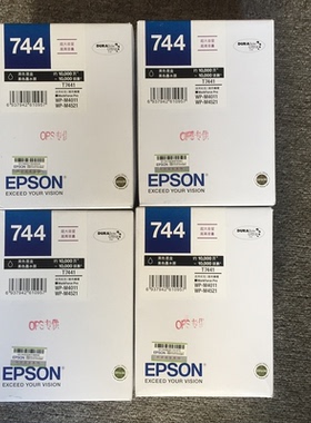 原装Epson/爱普生T7441 超大容量 黑色墨盒 适用WP-M4011/M4521