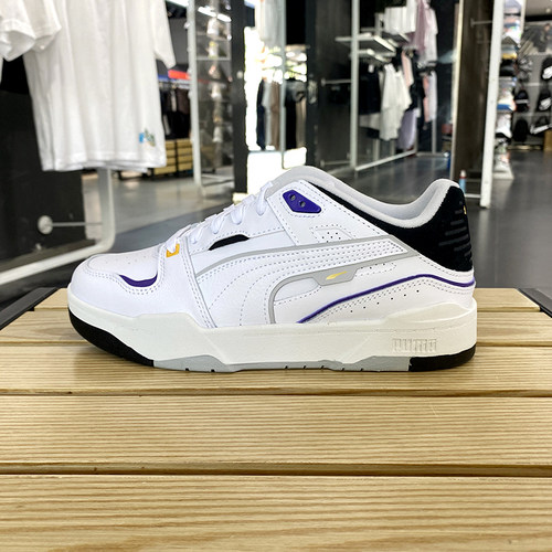 正品PUMA/彪马经典男女情侣款秋季厚底低帮运动休闲板鞋393266-02