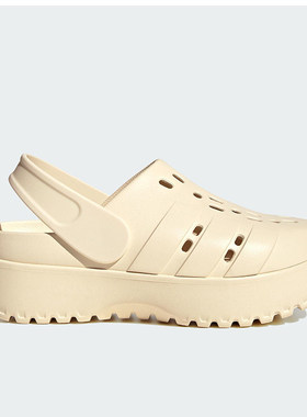 Adidas阿迪达斯Adilette女新款透气厚底休闲运动舒适洞洞鞋JP7159