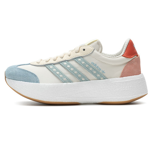 Adidas阿迪达斯三叶草T头鞋运动秋女CITY RNR厚底休闲鞋 JR8027