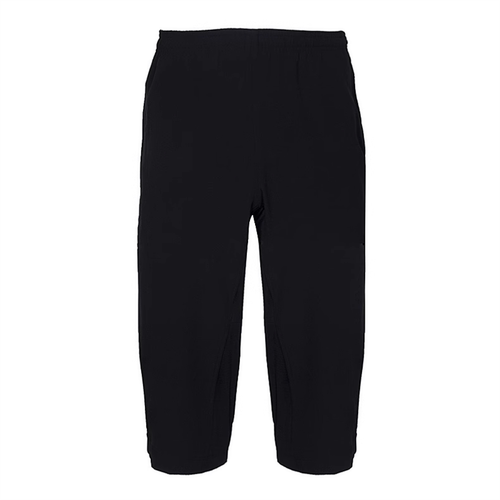 Adidas/阿迪达斯男子简约百搭运动训练透气中长梭织七分裤 BK0982