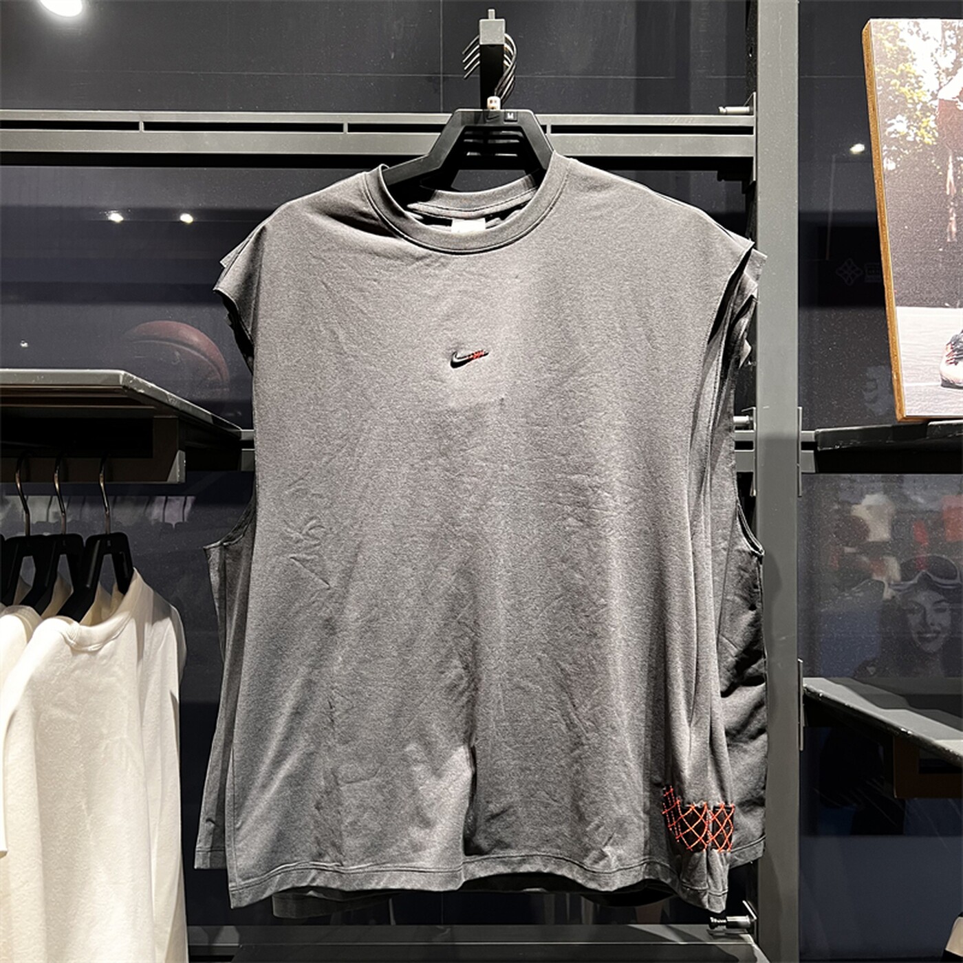 Nike耐克男子夏季款运动休闲篮球圆领无袖超轻透气T恤HV1889-060