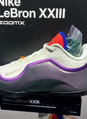 NIKE耐克男子LEBRON XXIII EP运动耐磨训练篮球鞋IH1514-700