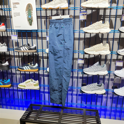 阿迪达斯男女运动休闲直筒长裤