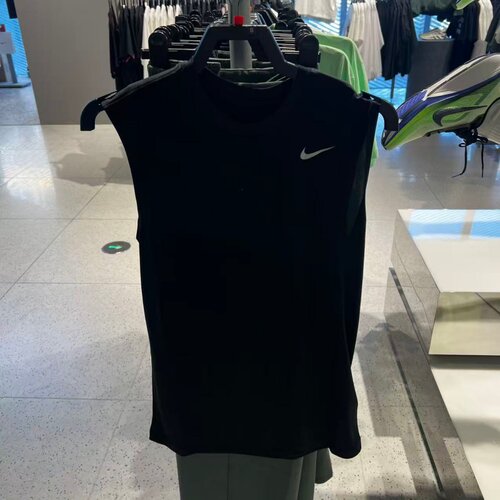 NIKE耐克DRI-FIT男子速干无袖训练夏季跑步背心DX0992-010