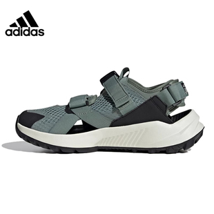 正品Adidas/阿迪达斯男子夏季新款简约百搭运动休闲凉鞋 IF9167