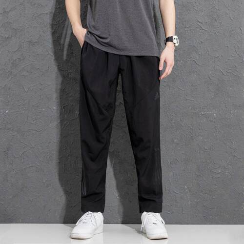 Adidas阿迪达斯男裤26夏季新款训练运动裤男休闲速干长裤HF8985