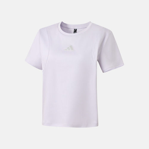 Adidas阿迪达斯女子短袖T恤26夏季新款跑步半袖健身运动服KX2758