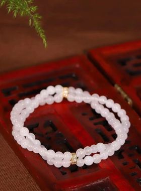 玉阅珠宝女金丝玉百搭项链