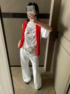 2026夏季新款韩系卡通印花短袖T恤女宽松显瘦百搭上衣女IUROOM