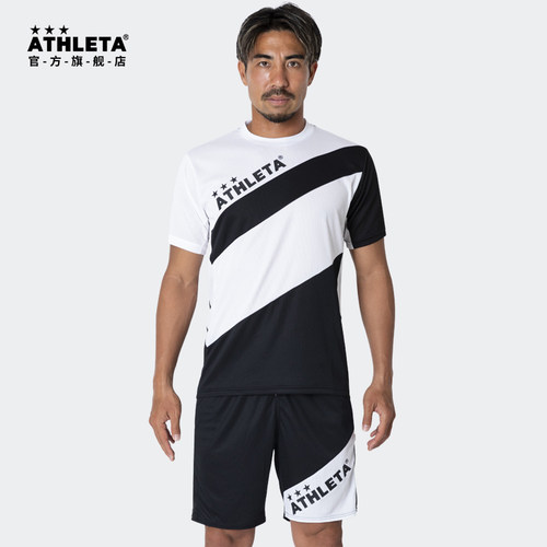 ATHLETA阿仕利塔足球训练套装男运动比赛儿童短袖速干透气 02405