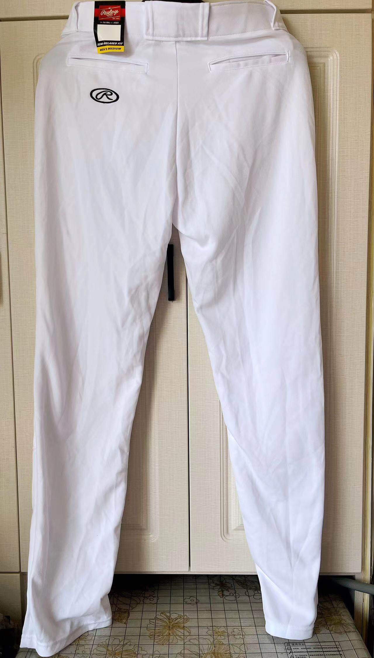 美版棒球裤摆上灰色成人儿童男女