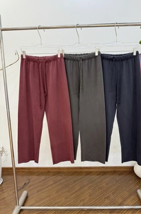 直筒加绒休闲裤 欧洲站PH23正品 纯色百搭窄版 2025冬新款 5035 女装