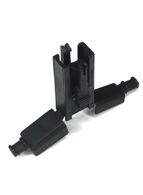 SMS3PDH1苏里奥SOURIAU BURNDY工业3芯黑色带尾夹矩形扁平连接器