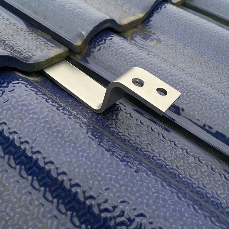 太阳能琉璃瓦钩挂钩发电太阳能屋顶固定架不锈钢光伏安装支架瓦勾