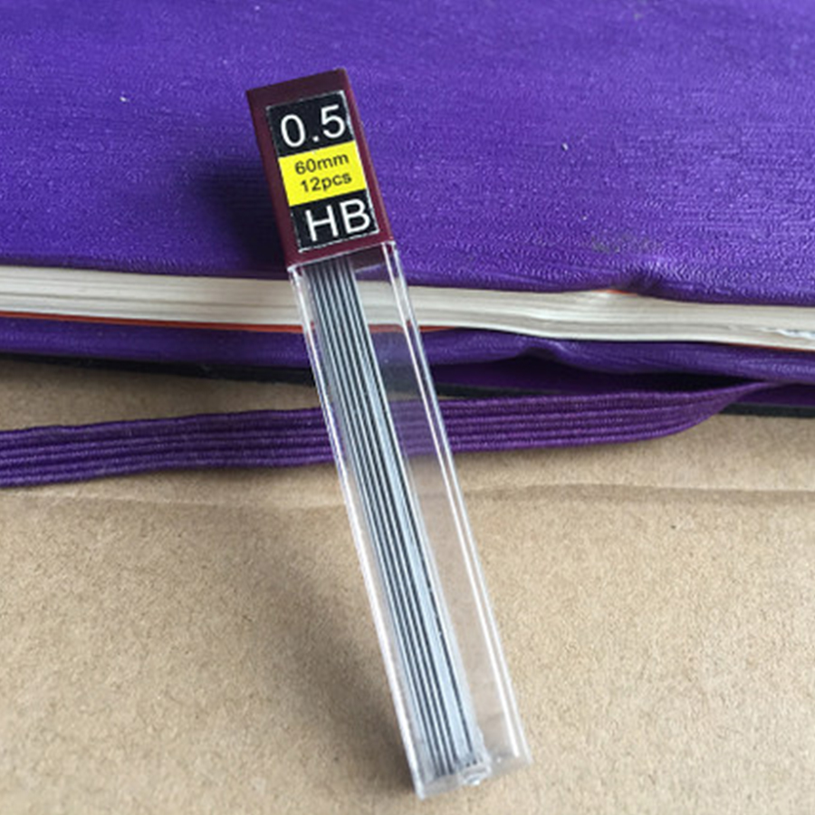 Semiramis狮美乐自动铅笔芯HB防断铅芯0.5铅笔替芯不易断考试铅芯