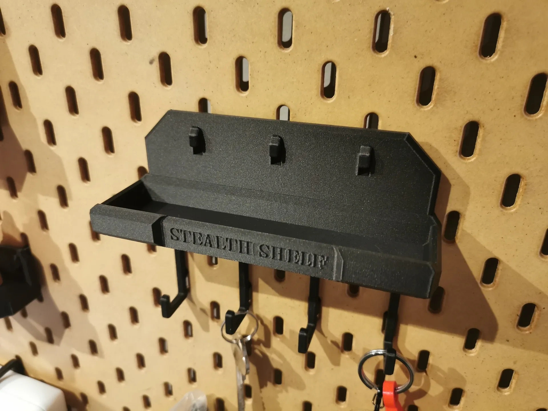 适用宜家SKADIS 斯考迪斯 宜家洞洞板配件 紧凑型搁架