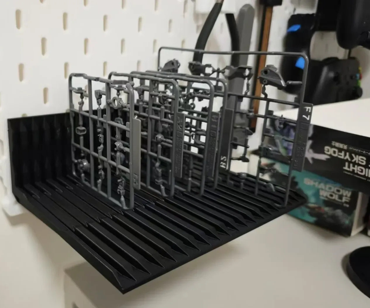 适用宜家SKADIS 宜家洞洞板配件 模型板件Model plate support
