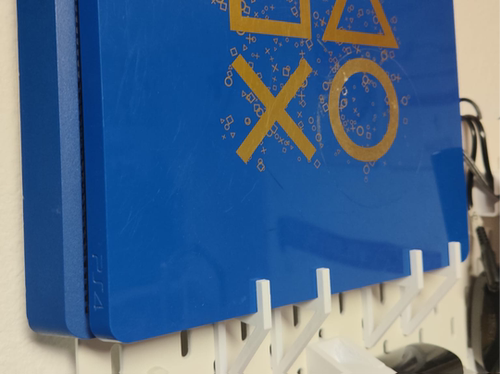 适用宜家SKADIS 斯考迪斯 宜家洞洞板配件 PS4 Slim 支架