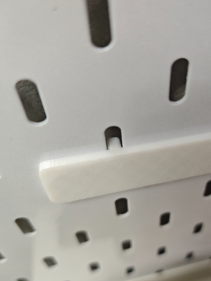 金属洞洞板专用垫片 1.2-1.5mm转5mm 适用SKADIS 宜家洞洞板配件