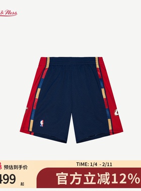 MN骑士队08-09赛季球裤复古百搭休闲球迷版正品运动短裤男NBA