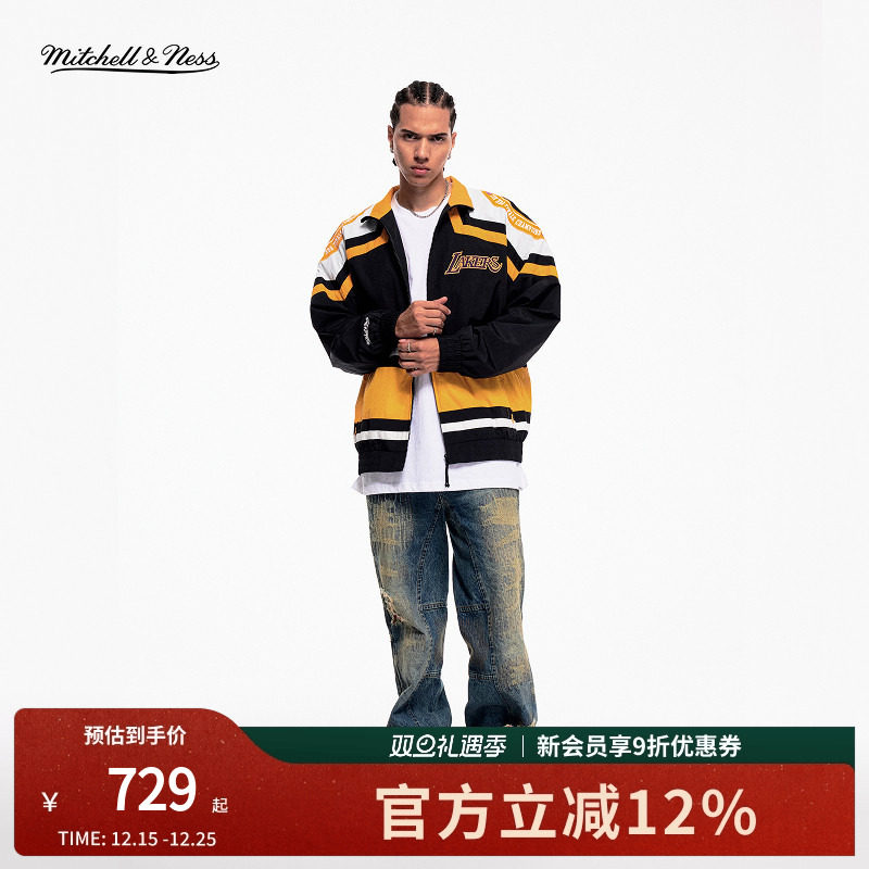 MN保暖复古宽松刺绣夹克外套男