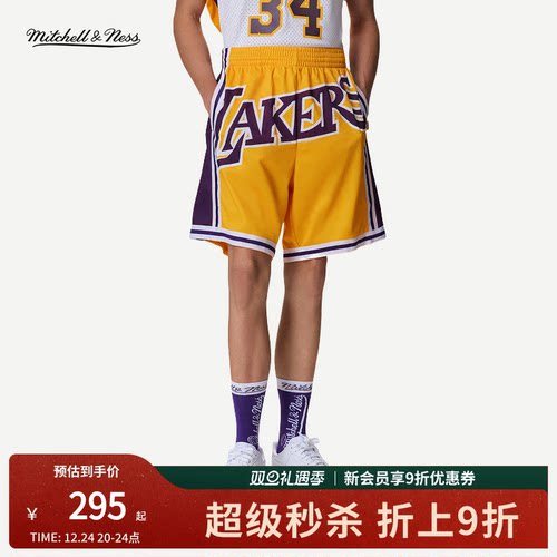 湖人快船热火独行侠BigFace短裤