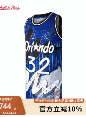 Mitchell&NessNBA官方球迷版集合男运动网眼复古休闲复古背心球衣