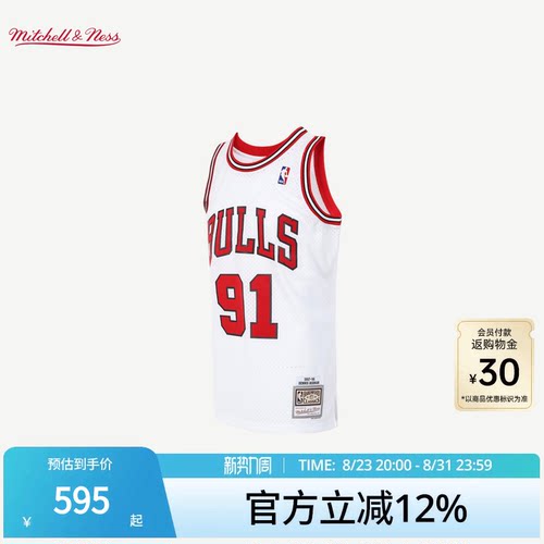 MN罗德曼经典运动球衣集合球迷版