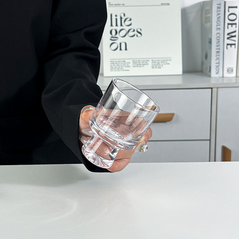 中古玻璃杯ins复古浓缩冰美式