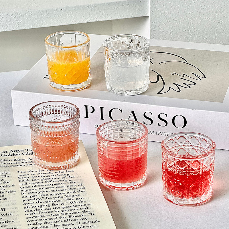 精致二两白酒杯家用套装轻奢高档中式一口小酒杯子创意烈酒杯