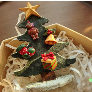 日本本土代购手工小布过家家玩具关东煮摆件圣诞树限定小熊面包