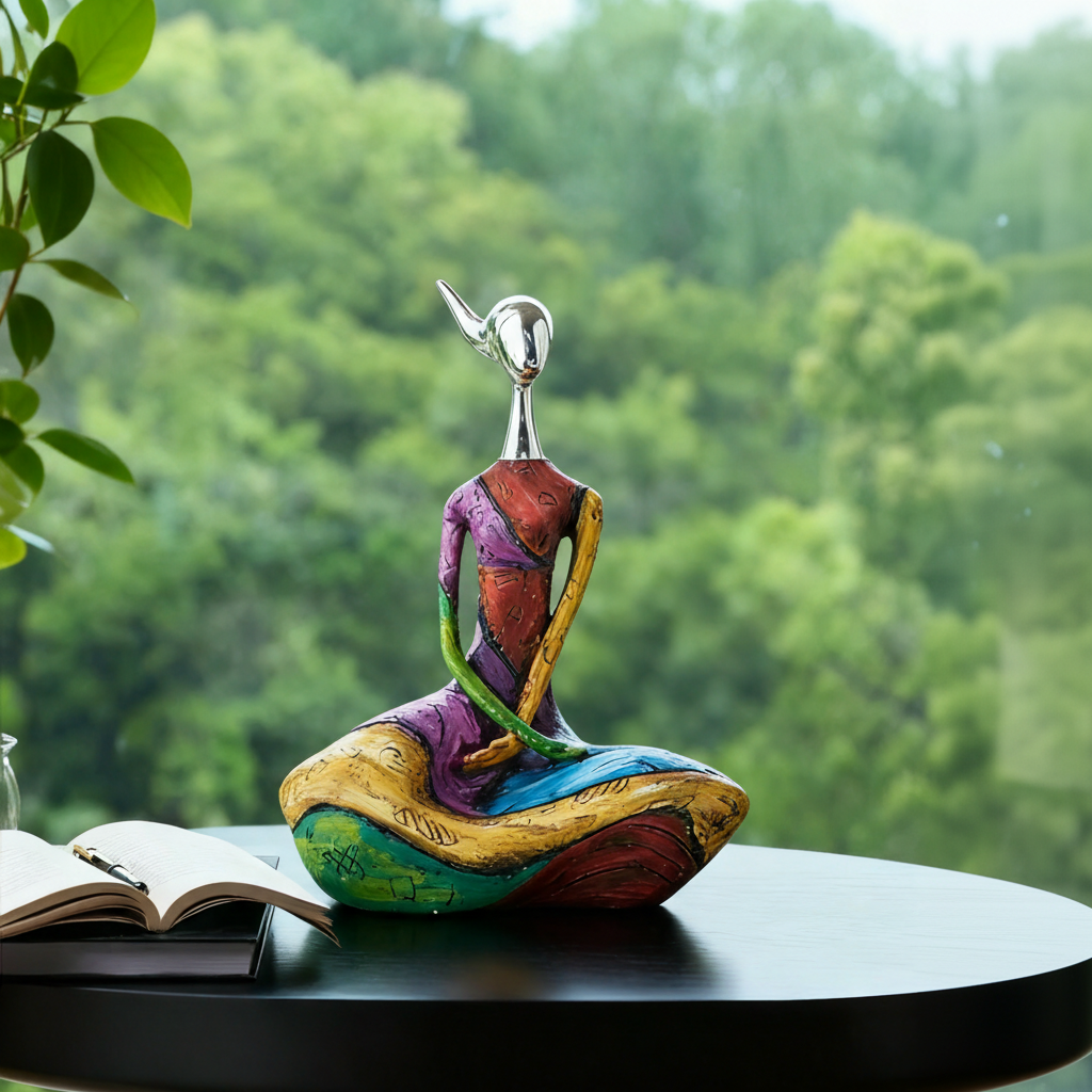 抽象人物树脂摆件客厅装饰手绘艺术品家居工艺品中国风,家居饰品,装饰摆件,淘宝优惠券,粉丝福利购,淘宝优惠卷