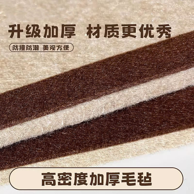 毛毡板照片墙免打孔背景板软木板照片展示墙墙面diy装饰组合挂架