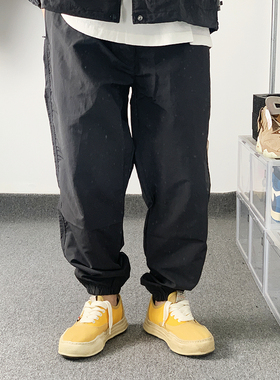 BENS日潮 长谷川同款山系尼龙Clean Fit速干锥形束脚宽松休闲裤