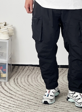 Okayama山脉ACG同款都市机能多袋工装九分裤小脚跨裆户外防水速干