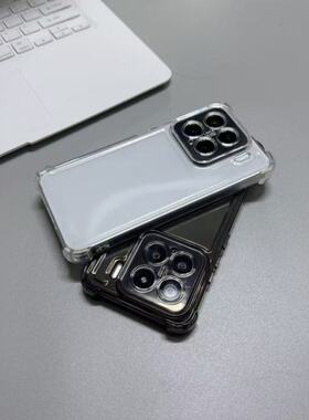 适用气囊防摔适用荣耀x70手机壳x60x50prox40GT网红荣耀x30透明软x60p