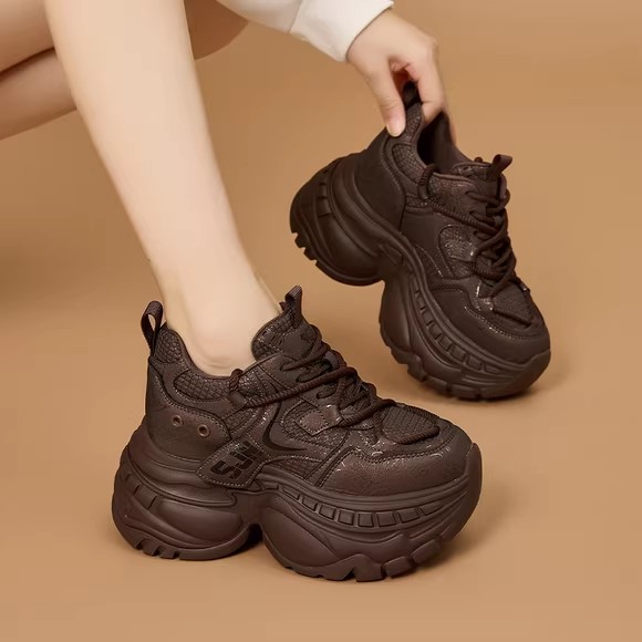 巨好看不累脚的老爹鞋子女秋款