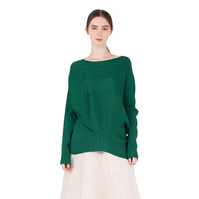 readme醋酯套头一字领套衫