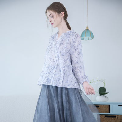 README套头棉亲肤衬衫包容百搭