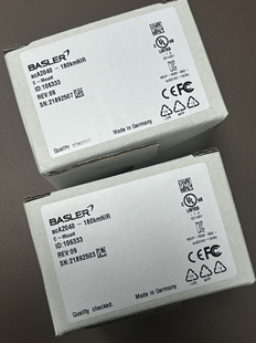 全新工业相机acA2400-180kmNIR近红外相机basler质保三年