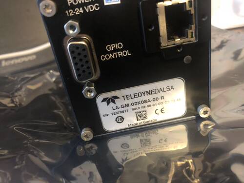 原装DALSA 99新2K线扫工业相机LA-GM-02K08A-00-R