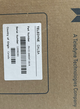 Dalsa线扫工业相机原装全新P4-CC-04k04T-00-R多台现货