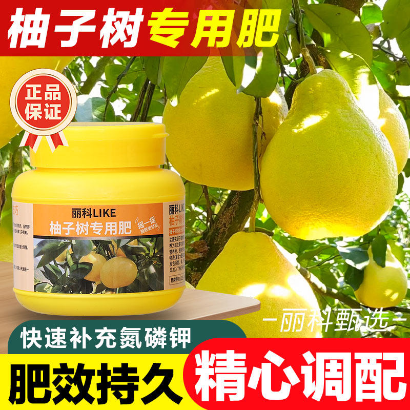 柚子树专用肥有机肥颗粒缓释肥