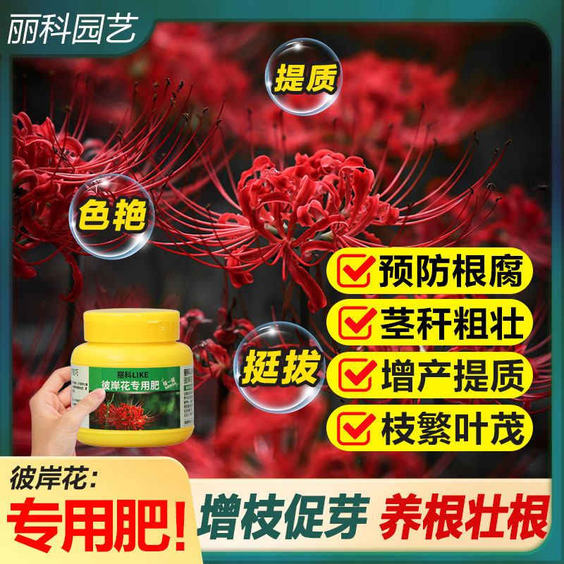 彼岸花专用肥控释营养颗粒肥花肥