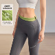 岚纹提臀收腹加绒瑜伽裤 女鲨鱼带兜健身打底外穿跑步训练运动长裤