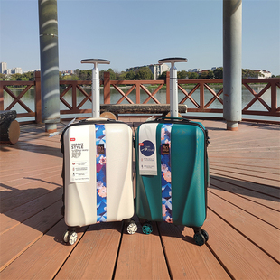 法式浪漫风情!英国it男女20超轻登机箱单拉杆防刮28大容量行李箱