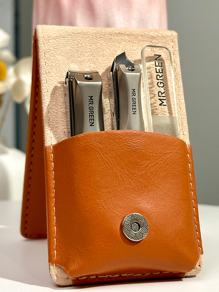 독일 MR.GREEN 수입 비말 방지 손톱깎이 매니큐어 및 성인 및 어린이를 위한 개인 관리 휴대용 세트